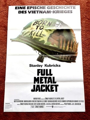 Full Metal Jacket Kinoplakat Poster A1, Stanley Kubrick, Matthew Modine, Baldwin