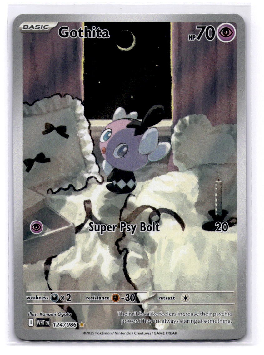 Gothita - Illustration Rare SV: White Flare 124/086 LP-NM