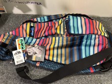 KAVU Chroma Stripe Rope Sling Bag Crossbody New With Tags 
