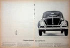 Original 1962 Vintage Print Ad: 2 Shapes known the world over-Coke & Volkswagen