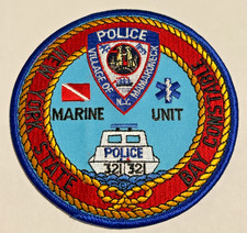 Mamaroneck New York Police Marine Unit Bay Constable Patch Unused