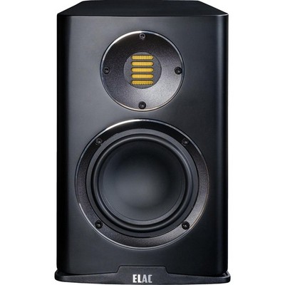 ELAC Carina BS 243.4 Kompaktlautsprecher Regallautsprecher Boxen Schwar Paar OVP