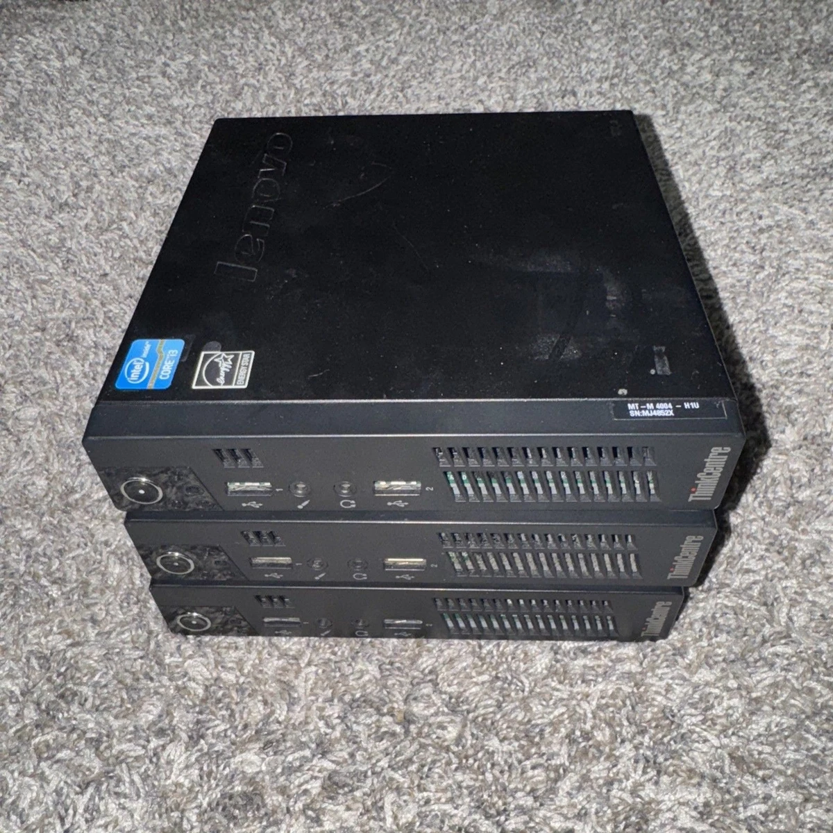 PC Ultra-Compact Lenovo ThinkCentre M72e Tiny - I3-2120T, 4Go RAM, 320Go HDD, Win10Pro