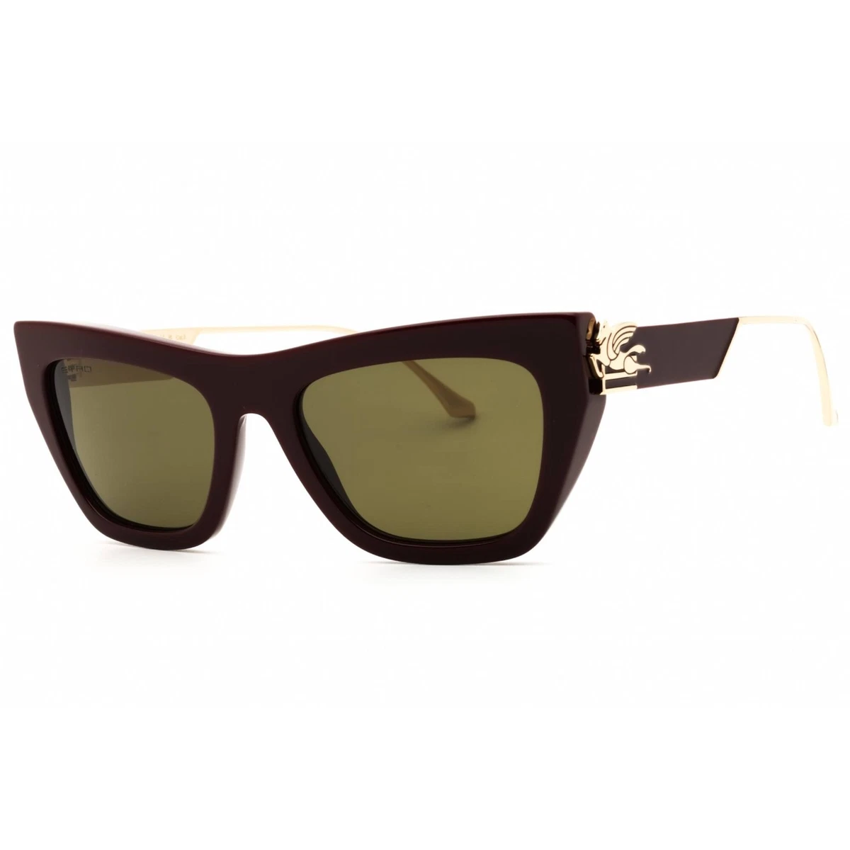 New Etro ETRO0028/S 0807IR Black Cat-Eye Sunglasses with Gold Temples Authentic Kits.com -- ETRO 0028/S main image 3
