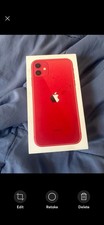 Apple iPhone 11 Red Bar Style Smartphone with Box, Apple iPhone 11 Red Color Bar