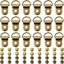 300 Pieces Bronze Shoe Boot Laces Hooks Eyelet Repair Kit one size, bronze