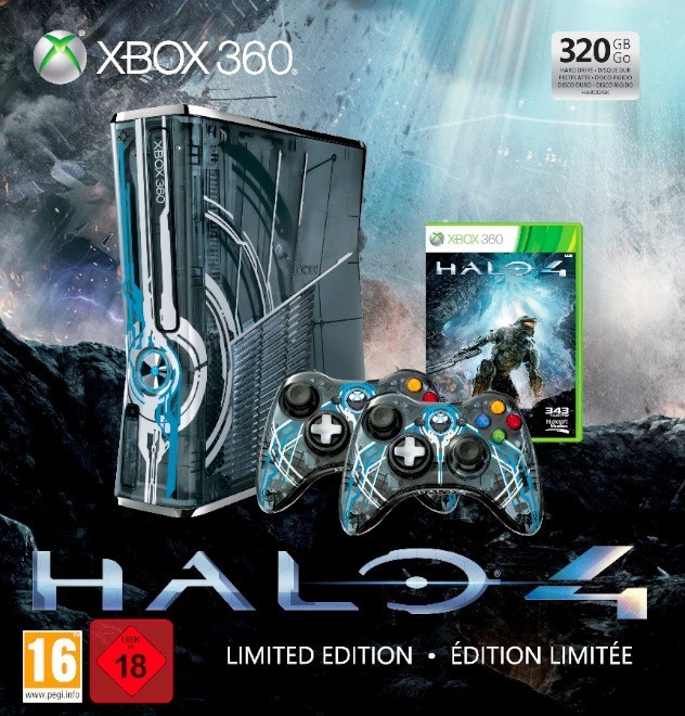Console Xbox 360 320 Go Microsoft Edition limitée + Halo 4