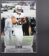 B0595- 2020 Leaf Draft Football #s 1-100 +Inserts -You Pick- 15+ FREE US SHIP