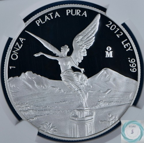 2012-Mo 1 Onza Silver Libertad PCGS PF 69 ULTRA CAMEO - Cert #2888501-018 - Picture 11 of 14