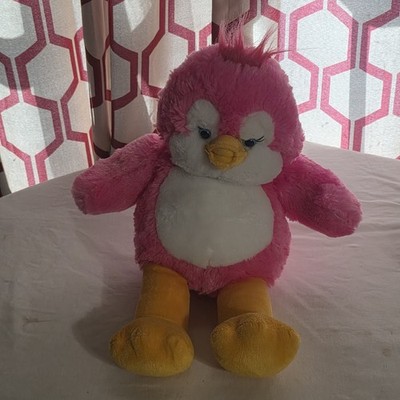 Build A Bear  Pinky Penguin 2013 Plush Toy Stuffed Animal Arctic Friends Toy