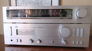 JVC Vintage Stereo Amp and Tuner Combo. Working. 
