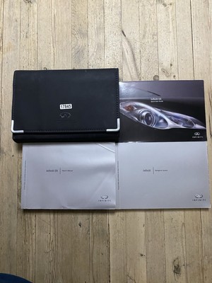 08-14 INFINITI EX BETRIEBSANLEITUNG HANDBUCH + NAVI + WALLET PRINT 2010 REF17845