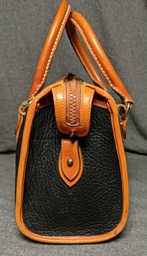 SCHÖNE VINTAGE DOONEY AND BOURKE TOP HANDLE SCHULTERTASCHE ALLWETTER LEDER - Bild 8 von 21