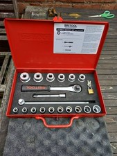 Britool 1/2" drive metric socket set