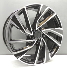 VW GOLF R MK8 ADELAIDE 19" BLACK ALLOY WHEEL RIM OEM 5H0601025RFZZ GENUINE X1