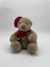Gund Teddy Bear Lindt Chocolate Plush Stuffed Animal Toy Scarf Hat