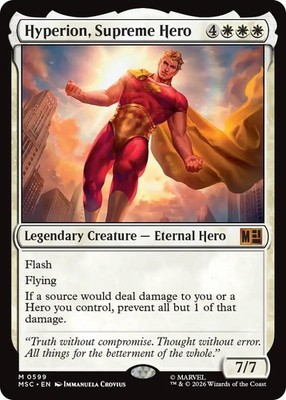 Hyperion, Supreme Hero 599 Mythic