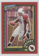 2022 Panini Classics Legends Timeless Tributes Red 18/75 Anquan Boldin #144 qf8