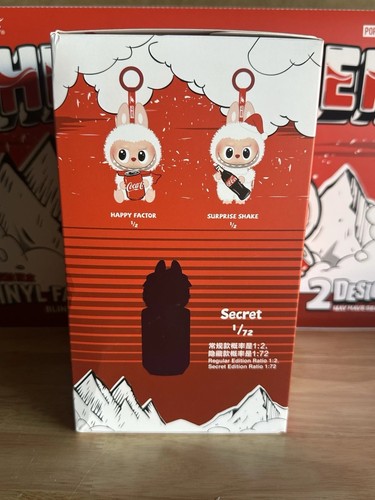 Authentic POP MART THE MONSTERS LABUBU×COCA-COLA Plush Pendant–SEALED &UNCHECKED - Picture 4 of 5