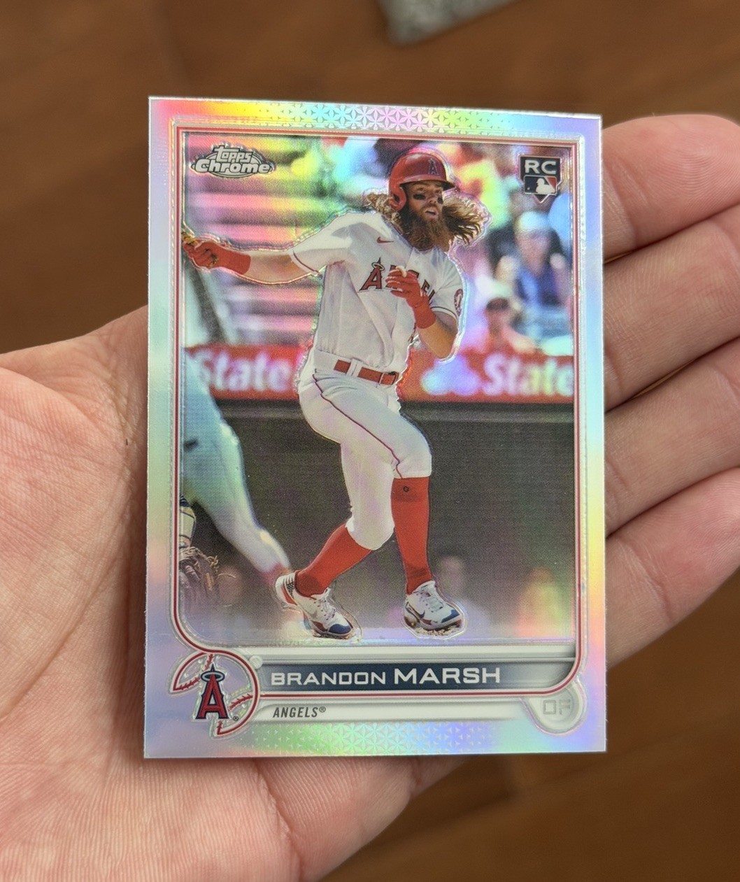 2022 Topps Chrome - Brandon Marsh #133 Refractor (RC)