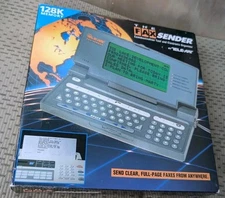 The Fax Sender Vintage Communication Tool And Electronic Organizer Teleart