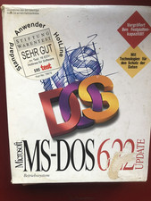 Microsoft MS-DOS 6.22 Upgrade in Original Verpackung NEU unbenutzt.
