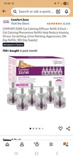 Comfort Zone Cat Calming Pheromone Diffuser - 100538643 6 Pack . New In Box