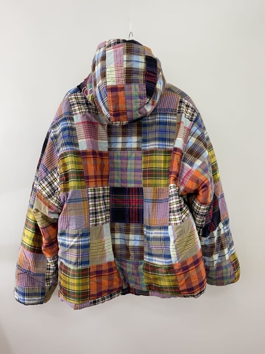 Supreme Down Jacket L Cotton Multi color All over Pattern