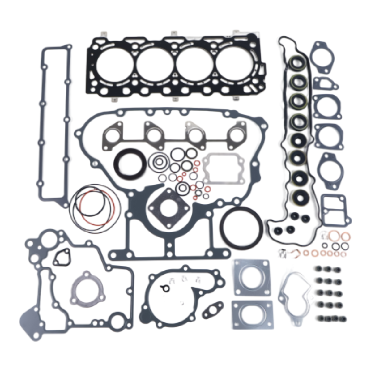 Overhaul Gasket Kit 1J770-99360 1J770-99352 For Kubota V3307 C3.3B EFI M6060HD