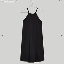 Madewell Women's Flex 2.0 Fitness Dress XL True Black Biker Short