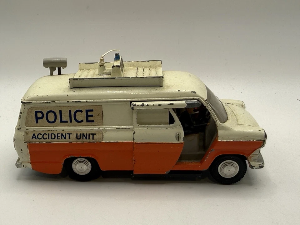 Vintage Dinky Toys Police Ford Transit Bundle X2 Originals Diecast Model Vans — 第 4/4 张图片