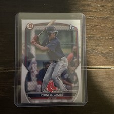 2023 Bowman - Prospects Lyonell James #BP-118 (RC)