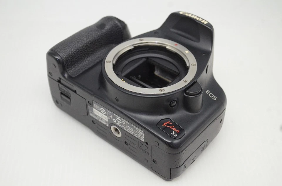 Canon EOS Kiss X2 / Rebel XSi / 450D 12.2MP Digital Camera Black Body #251113c - Image 4 of 4