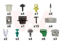 Montagesatz StoßFäNger VAN Wezel 4043794 FüR Peugeot 208 2 Hybrid 100 136 Uphpyk