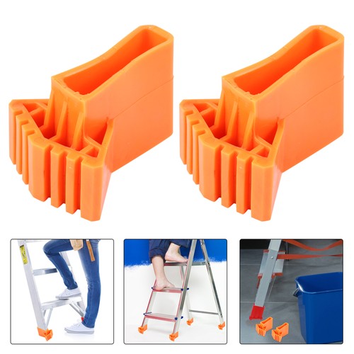 4 Pcs Ladder Leg Leveler Safety Covers Step Caps Antislip Pads for Extension - Picture 6 of 12