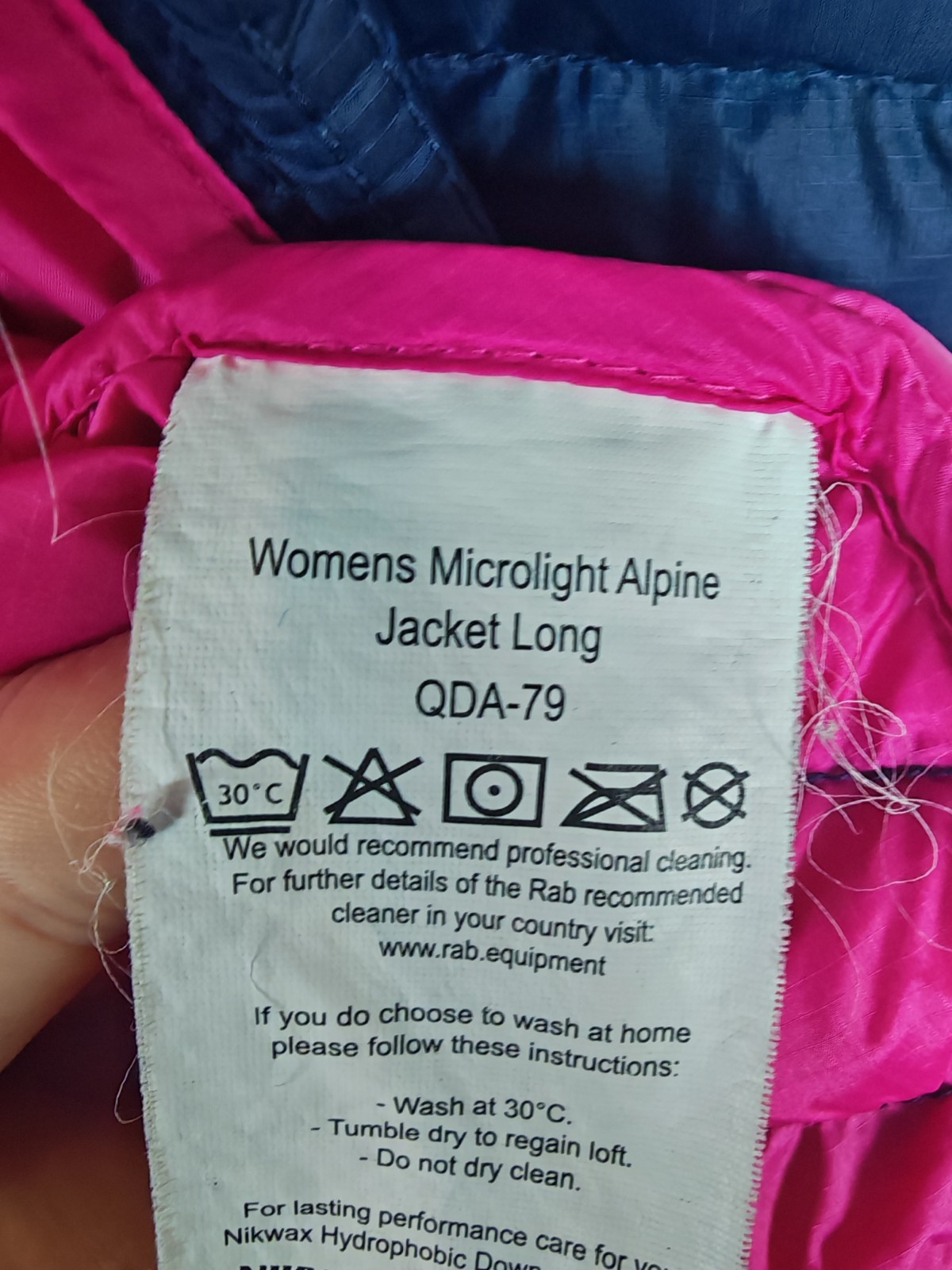 Rab Microlight Alpine Long Down Jacket Women’s UK… - image 6