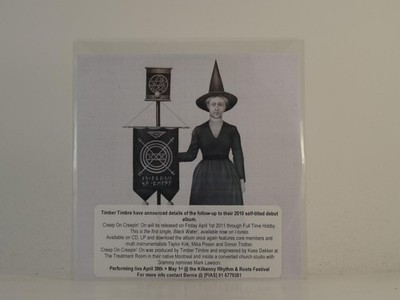 TIMBER TIMBRE BLACK WATER (H1) 1 Track Promo CD Single including Picture Sleeve 