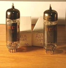 Vintage Tested Strong Matched Pr. RCA 7189 Amplifier Audio Vacuum Tubes