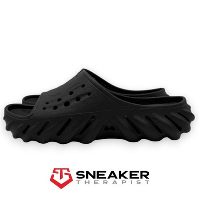 Crocs Echo Slide 'Black' SKU: 208170 001 Size US 5 | US 6 | US 11 | US 12