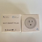 Wi‑Fi Smart Plug White App‑Controlled Alexa & Google Assistant 10A 100‑240V 2Pk