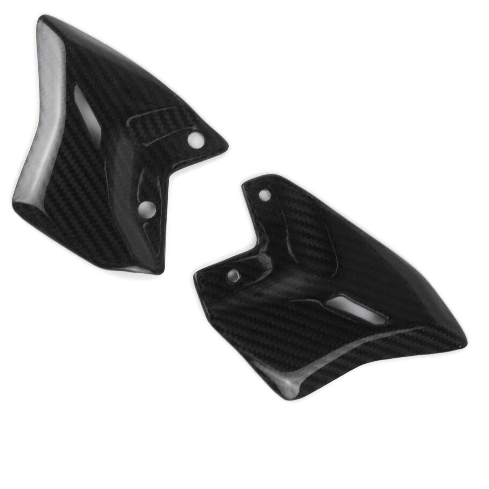 Reposes Pieds Kawasaki Z650 Carbone pour Balades et Sorties Moto Rasso Motard Version 2017+