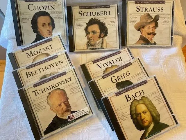 9 CDs Classical music collection 