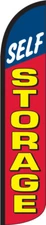 Self Storage Windless Full Sleeve Swooper Flag Feather Banner