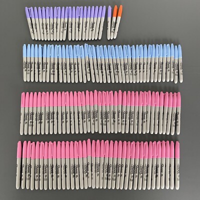 141x Sharpie schwarz feine Spitze Permanent Marker Großpackungen NEU ORIGINAL