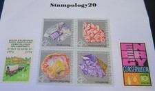 USStamps#1538-1541(4), 1542,1547, Mineral , Harrod, Energy, 10c MH, XF 1974