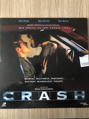 CRASH DAVID CRONENBERG JAMES SPADER LASERDISC LASER DISC FRANÇAIS RARE  | eBay