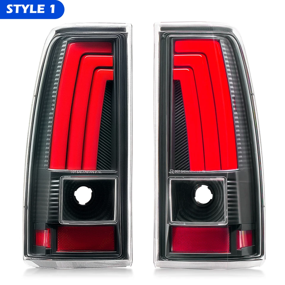 LED Tail Lights For 03-06 2003-2006 Chevy Silverado GMC Sierra 1500 2500 HD 3500 Foto 2 de 4