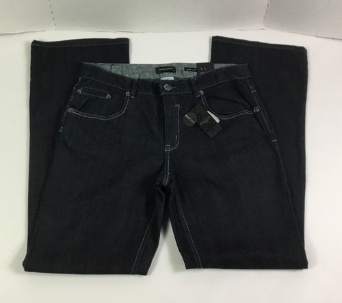 MADISON JEANS WEAR Modern Bootcut Women’s Jeans Indigo Black NWT Zip Fly size 12