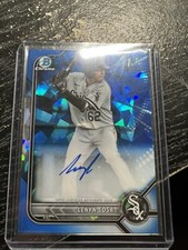 Lenyn Sosa - Bowman Sapphire - First Prospect - On Card Auto