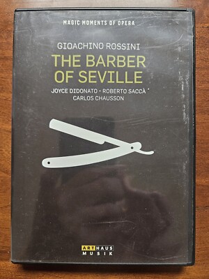 THE BARBER OF SEVILLE DVD Magic Moments Of Opera Art Haus Musik Rossini
